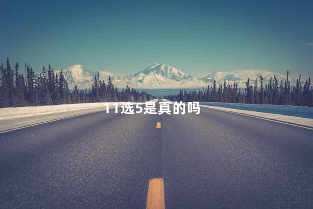 11选5是真的吗
