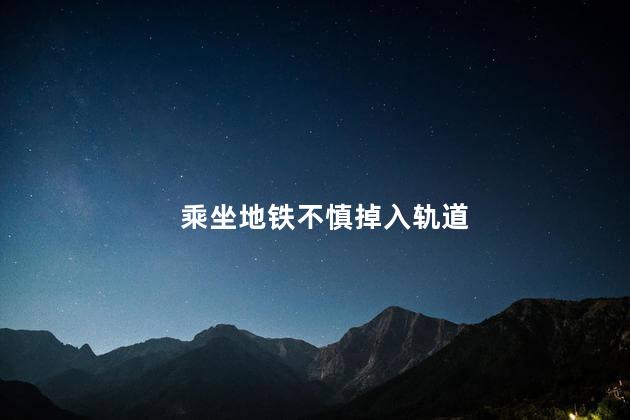 乘坐地铁不慎掉入轨道，人掉入地铁轨道怎么办
