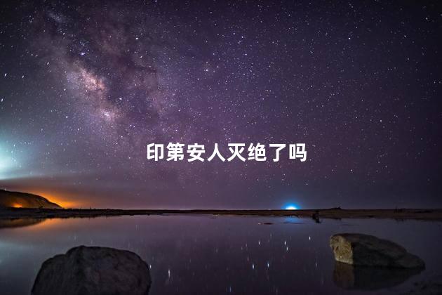 印第安人灭绝了吗，印第安人是黄种人吗