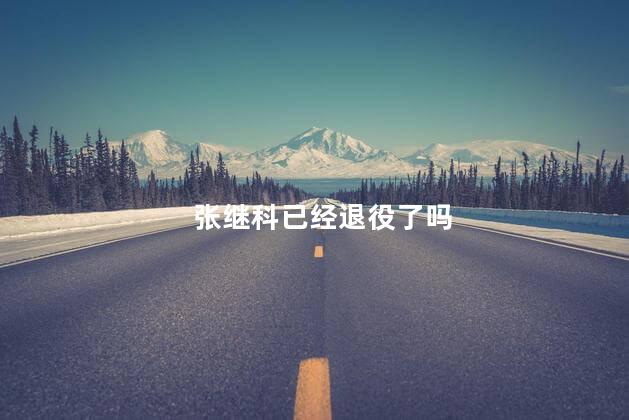 张继科已经退役了吗