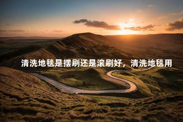 清洗地毯是摆刷还是滚刷好，清洗地毯用摆刷还是滚刷呢