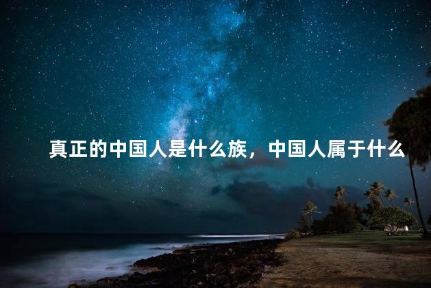 真正的中国人是什么族，中国人属于什么人种？