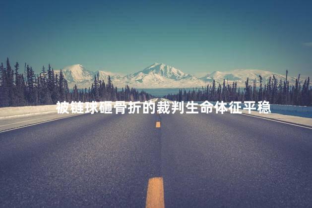 被链球砸骨折的裁判生命体征平稳 亚运会链球赛场失误